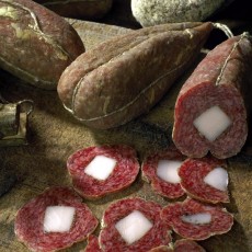 La celebre "mortadella di Campotosto"