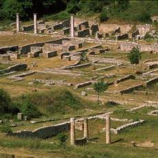 Antiche rovine di Alba Fucens