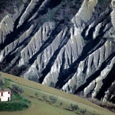 Panoramica sui calanchi di Atri