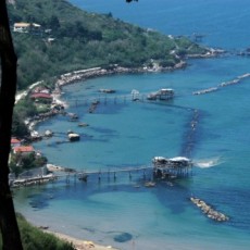 Panoramica sulla Costa dei Trabocchi