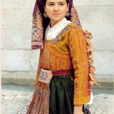 Il costume tradizionale delle donne scannesi