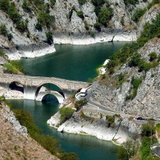 Panoramica sulle Gole del Sagittario