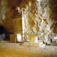 L'interno della grotta - museo