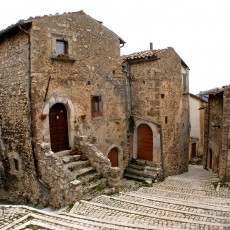 Alcune case del borgo