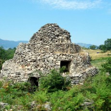 Un tolos nella Valle dell'Orfento