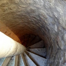 L'interno della "torre dell'ulivo"